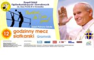 12 godzinny mecz siatkarski w ZSOiZ w Gromniku - 06.04.2017