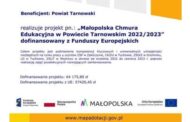 Małopolska Chmura Edukacyjna w Powiecie Tarnowskim 2022/2023